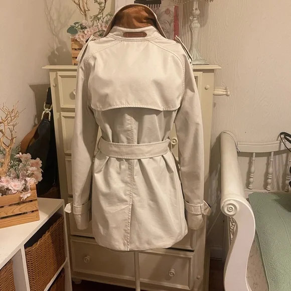 Coach lapel short trench - Picture 2 of 6